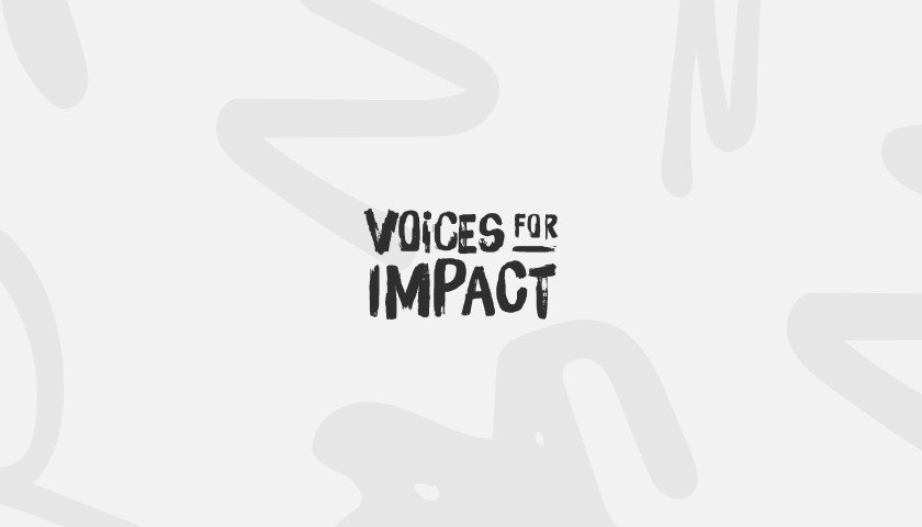 Case Study: Voices for Impact - Logo